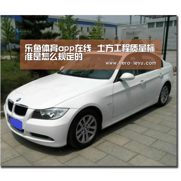 乐鱼体育app在线-土方工程质量标准是怎么规定的(图1) 乐鱼官方网站地址